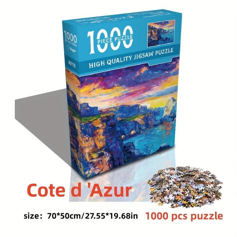 1000pcs Jigsaw Puzzles Challenging Game Educational Toys