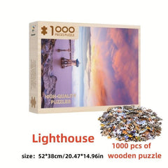 1000pcs Jigsaw Puzzles Challenging Game Educational Toys