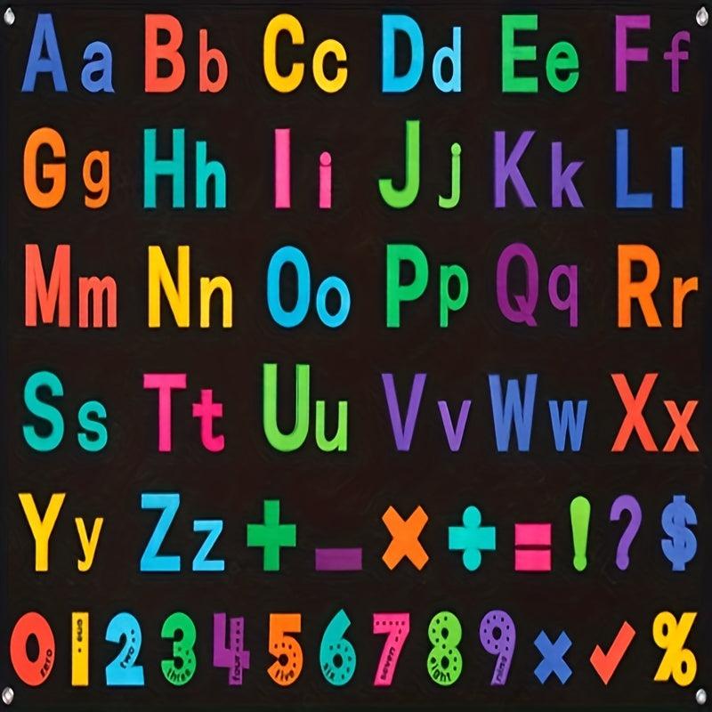 Felt Alphabet Numbers Preschool Learning Set