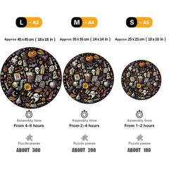 Halloween Skull Head Decorative Painting