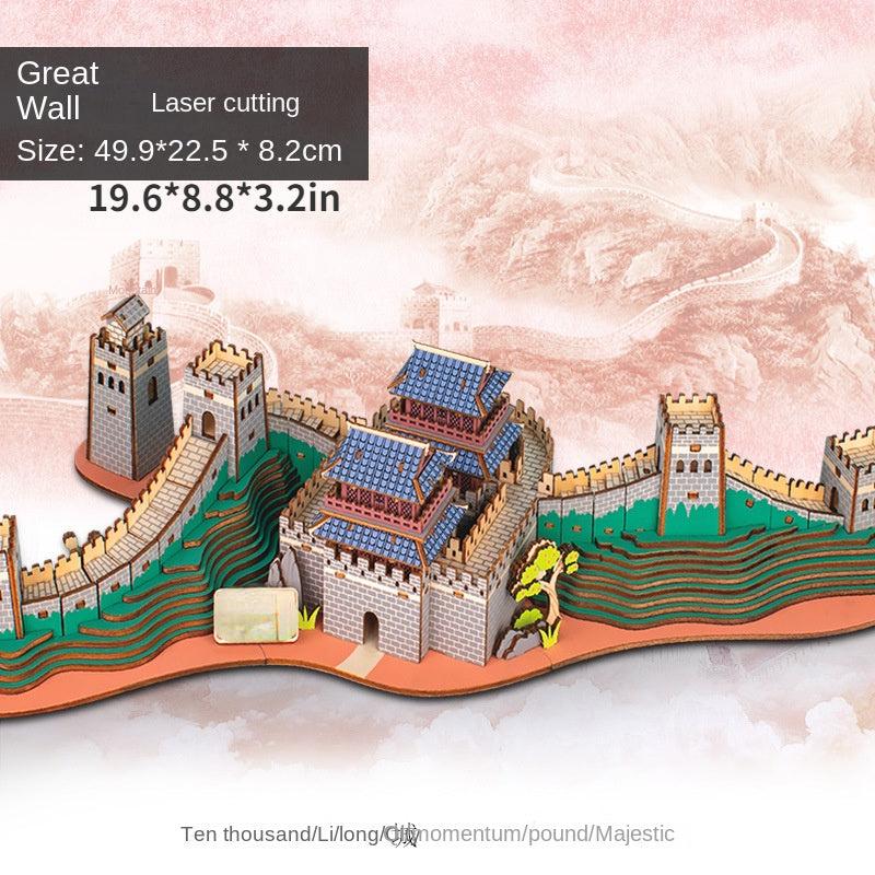 Chinese Style Ancient Building 3D Jigsaw Puzzle Model