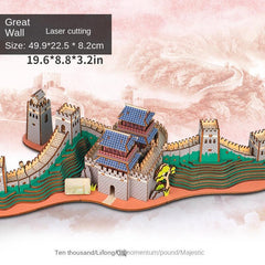 Chinese Style Ancient Building 3D Jigsaw Puzzle Model
