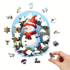 Christmas Animal Puzzle for Adults - Holiday Entertainment