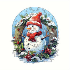 Christmas Animal Puzzle for Adults - Holiday Entertainment