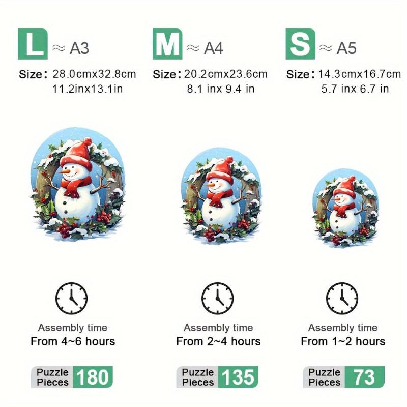 Christmas Animal Puzzle for Adults - Holiday Entertainment