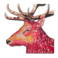 Red Elk Jigsaw Puzzle Home Decoration Gift For Boys Girls
