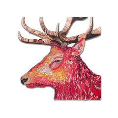 Red Elk Jigsaw Puzzle Home Decoration Gift For Boys Girls