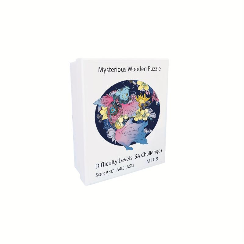 Fish Wooden Jigsaw Puzzle High Difficulty