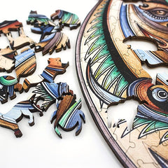Bear Wooden Jigsaw Puzzle - Fun Family Game Gift