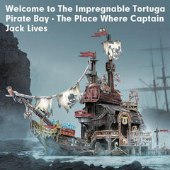 Tortuga Caribbean Pirates Bay 3D Puzzle Adult Brain Teaser