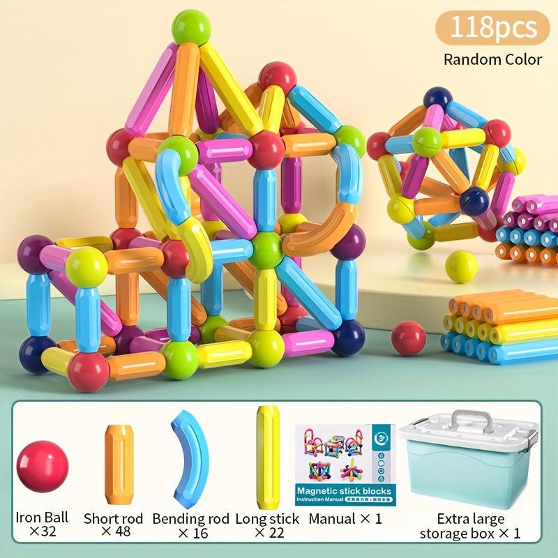 Kids' Magnetic Construction Set Building Blocks Toy Gift