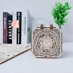 Enchanting 3D Wooden Puzzle Jewelry Box