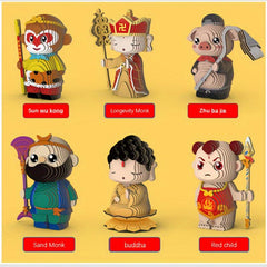 Journey to the West 3D Paper Puzzle Educational Toy
