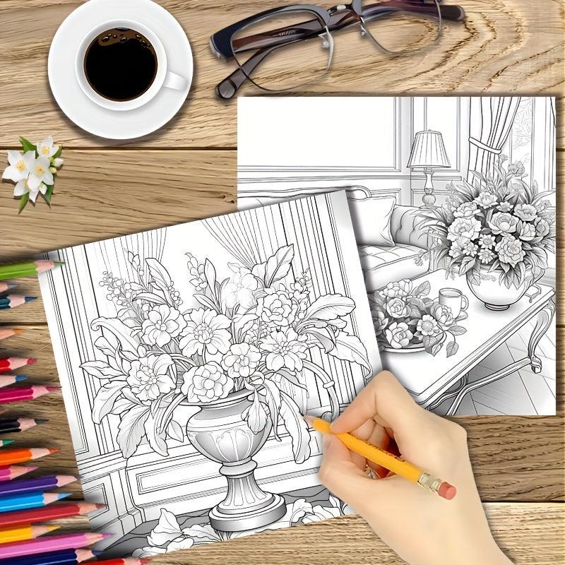 Princess House Coloring Book, Thickened Paper, Christmas Party Gift
