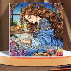Princess House Coloring Book, Thickened Paper, Christmas Party Gift