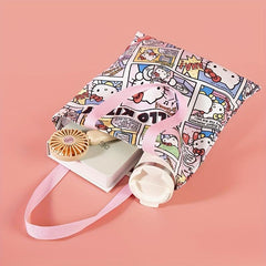 Comics Style Canvas Bag Cartoon Student Handbag Single Shoulder Bag
