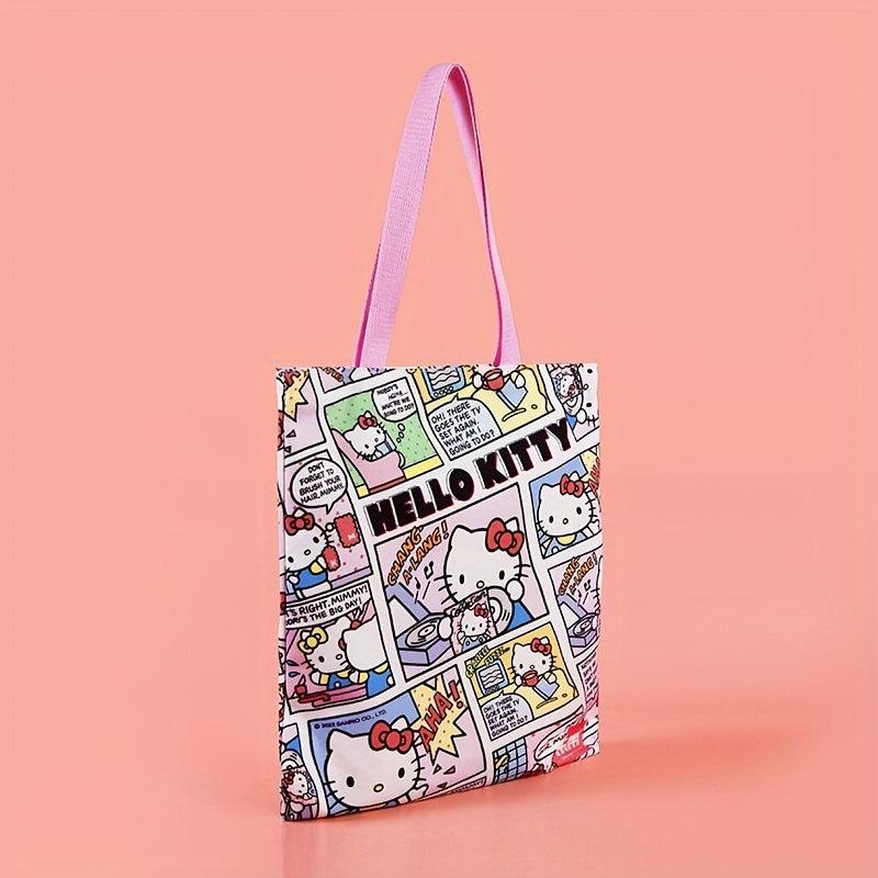 Comics Style Canvas Bag Cartoon Student Handbag Single Shoulder Bag