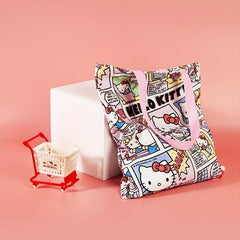 Comics Style Canvas Bag Cartoon Student Handbag Single Shoulder Bag