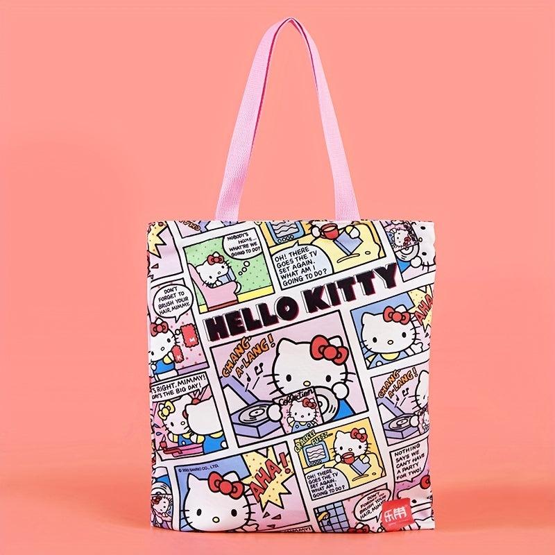 Comics Style Canvas Bag Cartoon Student Handbag Single Shoulder Bag