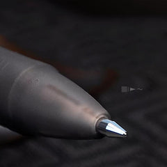 2pcs Carbon Fiber Signature Ink Pens Fine Tip Smooth