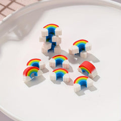 30pcs Rainbow Mini Eraser Student Cartoon Halloween Christmas Gift