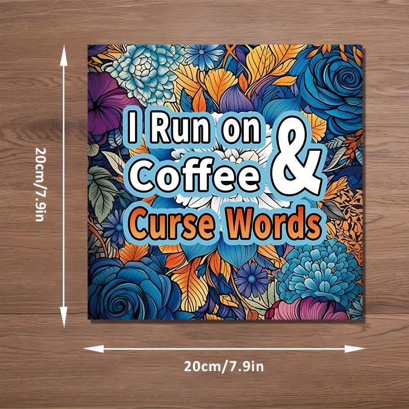 40 Sheets Chart Paper & Coloring Book with Venting Mood Sentences
