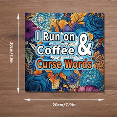 40 Sheets Chart Paper & Coloring Book with Venting Mood Sentences