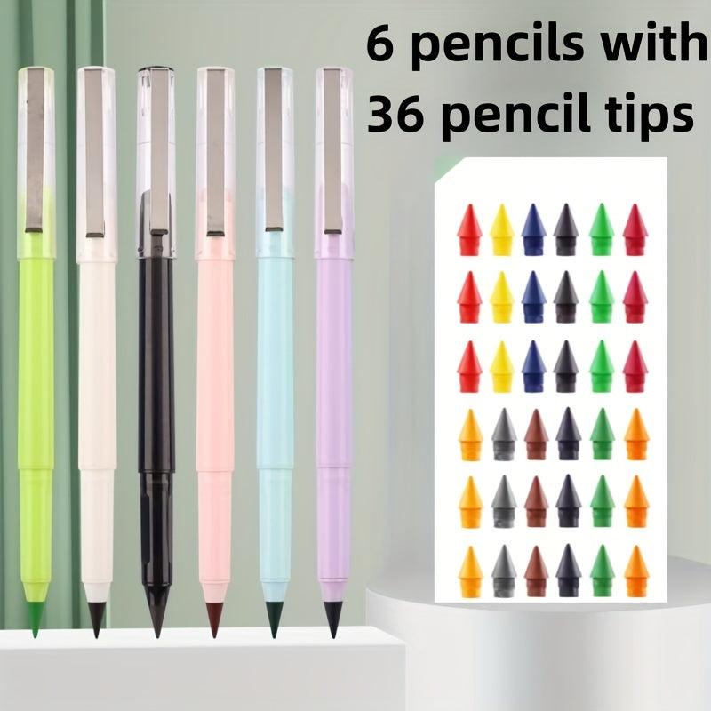 Gradient Pencils And Tips Set - Permanent Pencils For Drawing