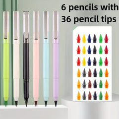 Gradient Pencils And Tips Set - Permanent Pencils For Drawing