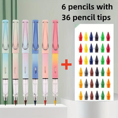 Gradient Pencils And Tips Set - Permanent Pencils For Drawing