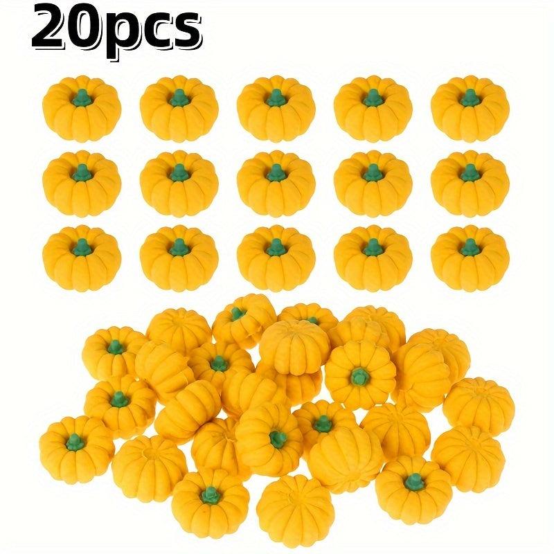 Mini Pumpkin 3D Eraser Bulk for Party Favors
