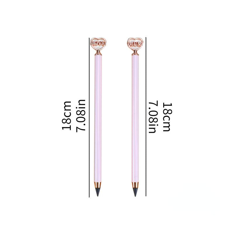 2pcs Eternal Pencil Infinity Pencil Mother's Gift Graffiti