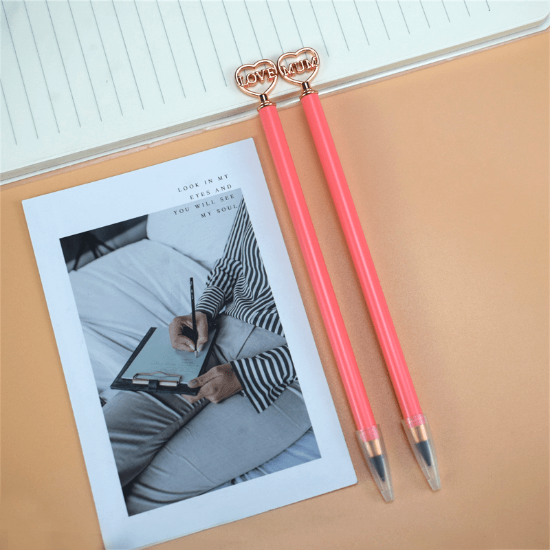 2pcs Eternal Pencil Infinity Pencil Mother's Gift Graffiti