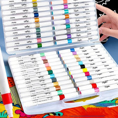 Acrylic Paint Pens Brush Marker Pen For DIY Art Making Supplies