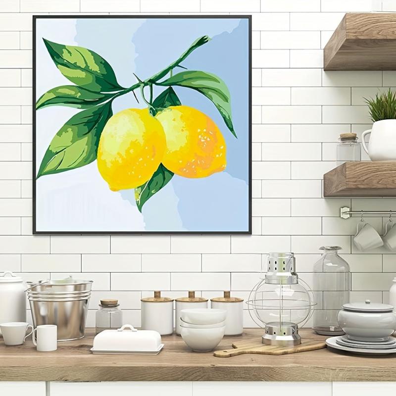 DIY Paint By Numbers Kit 20x20cm - Framed