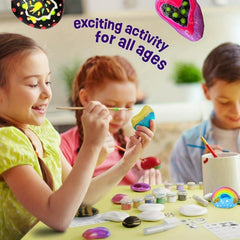 Rock Painting Kit For Kids Arts And Crafts For Girls & Boys