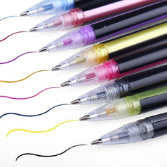 Fluorescent Pen Set Highlighting Pen Coloring Pen 12 Pack