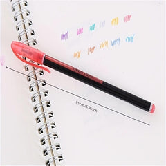 Fluorescent Pen Set Highlighting Pen Coloring Pen 12 Pack