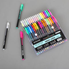 Fluorescent Pen Set Highlighting Pen Coloring Pen 12 Pack