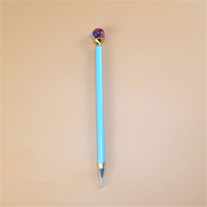 Creative Cartoon Crystal Flower Ball Metal Pencil