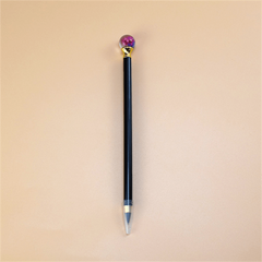 Creative Cartoon Crystal Flower Ball Metal Pencil