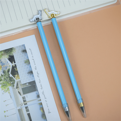 Cartoon Fox Shaped Durable Metal Pencil for Children, No Sharpening Needed