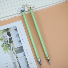 Cartoon Fox Shaped Durable Metal Pencil for Children, No Sharpening Needed