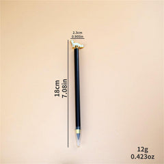 Cartoon Fox Shaped Durable Metal Pencil for Children, No Sharpening Needed