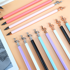 2PCS Eternal Pencil Infinity Pencil Graffiti Office Student Pencil