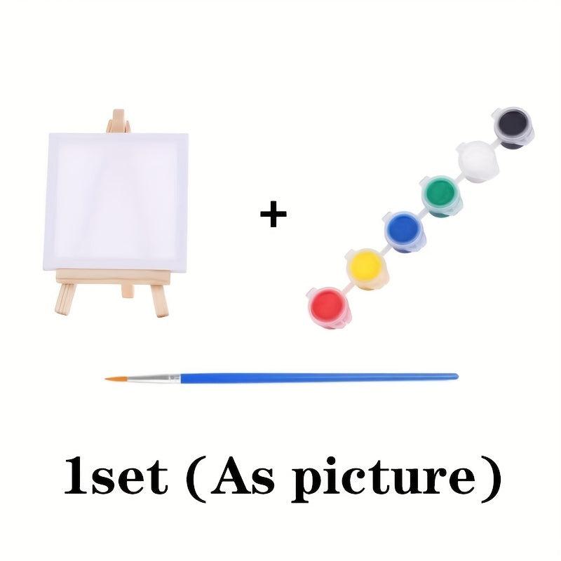 Children's Wooden Mini Frame Painting Frame Set