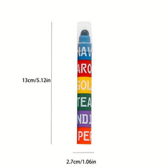 Highlighter DIY Combination Markers 6 Colors Stitching Fluorescent Pens