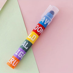 Highlighter DIY Combination Markers 6 Colors Stitching Fluorescent Pens