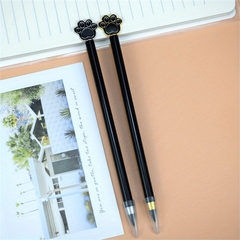 2pcs Cartoon Bear Palm Cutless Graphene Children's Metal Pencil