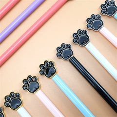 2pcs Cartoon Bear Palm Cutless Graphene Children's Metal Pencil